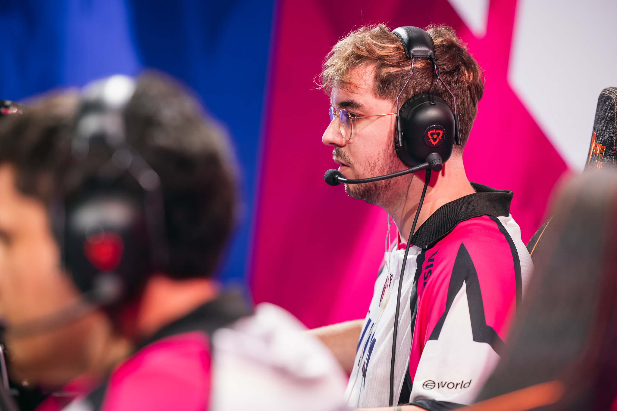 Leonardo "mwzera" Serrati, jogador de VALORANT da KRÜ Esports, durante o Play-In do VCT Americas.